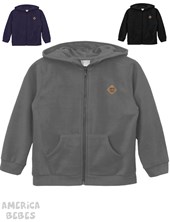CAMPERA CON CAPUCHA POLAR PARA BEBE VARON LISA GEPETTO