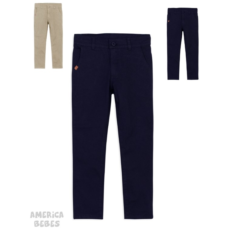 PANTALON NENE CHINO COLOR GEPETTO