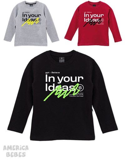 REMERA NENE JUNIOR CON ESTAMPA GEPETTO