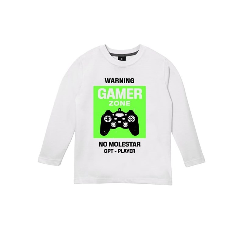 REMERA MANGA LARGA NENE CON ESTAMPA GEPETTO