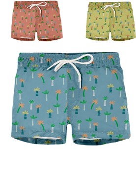 Short de baño bebe estampado 'palmeras' Gepetto