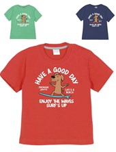 Remera bebe con estampa 'have a good day' Gepetto