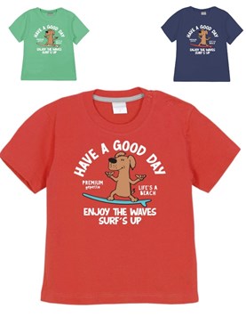 Remera bebe con estampa 'have a good day' Gepetto