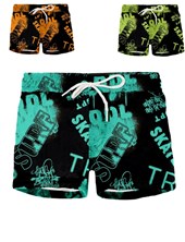 Short de baño nene estampado 'skate surf' Gepetto