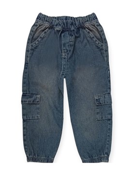 Jogger jean bebé cargo. Gepetto