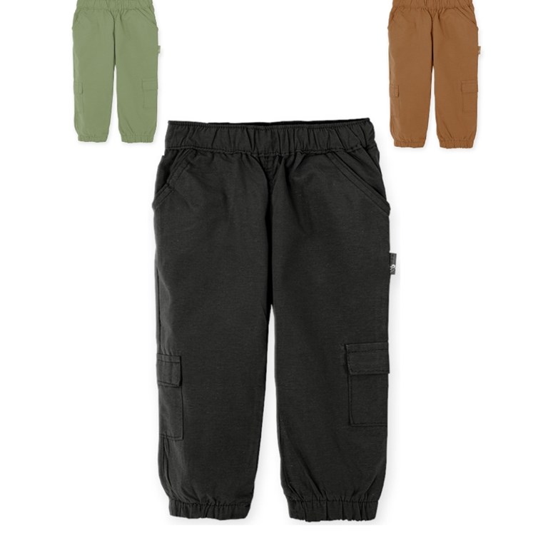 Jogger cargo bebe color rígido. Gepetto
