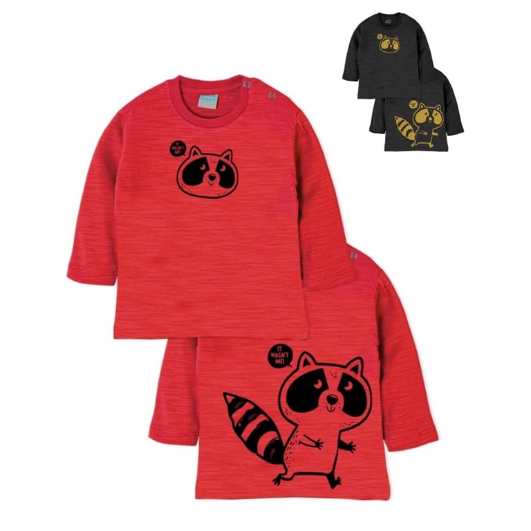 remera de bebe manga larga flame gepetto