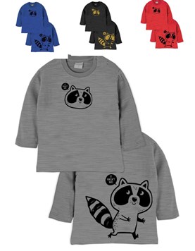 remera de bebe manga larga flame gepetto