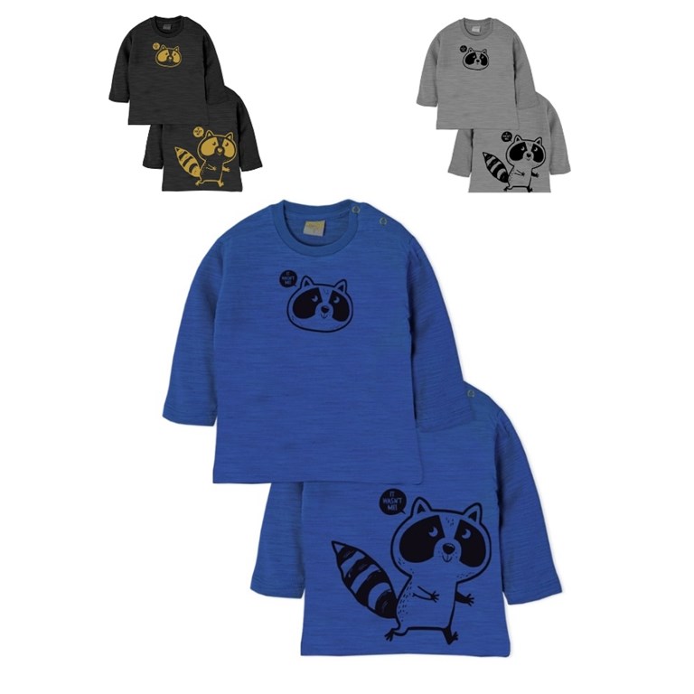 remera de bebe manga larga flame gepetto