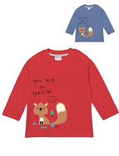 Remera bebe manga larga con estampa you are so special gepetto