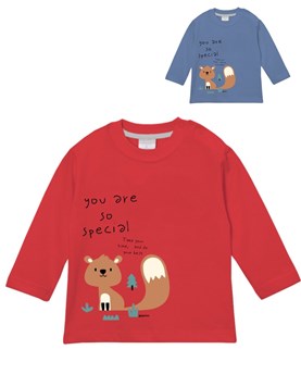 Remera bebe manga larga con estampa you are so special gepetto