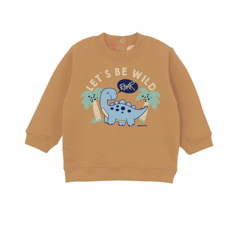 Buzo de bebe varon con frisa estampada gepetto