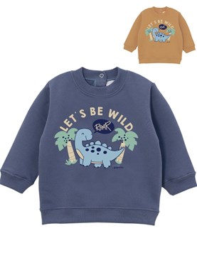 Buzo de bebe varon con frisa estampada gepetto
