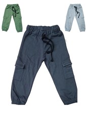 PANTALÓN JOGGER  CARGO BEBÉ CON BOLSILLOS LATERALES. GEPETTO