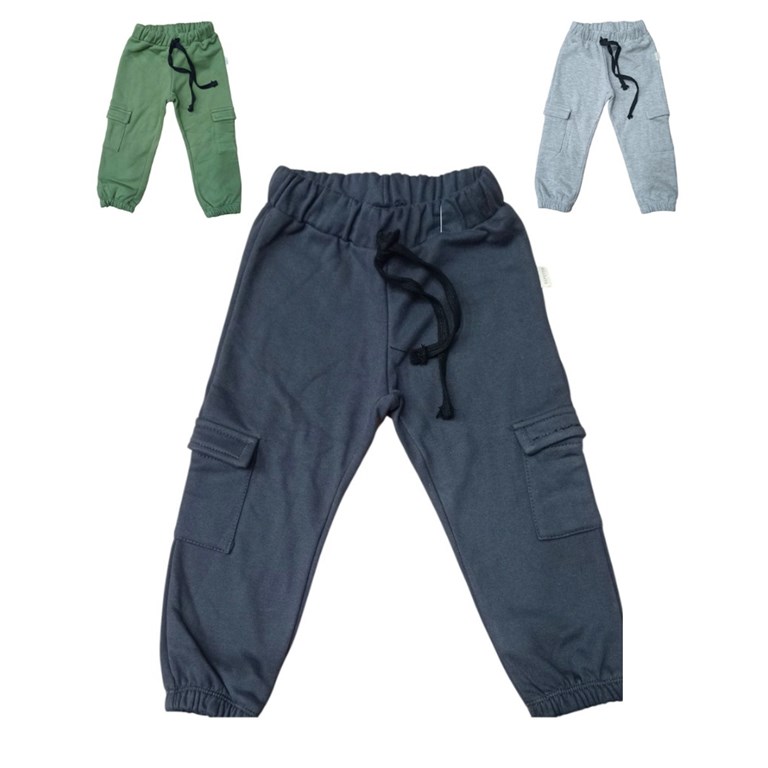 PANTALÓN JOGGER CARGO BEBÉ CON BOLSILLOS LATERALES. GEPETTO