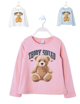 REMERA NENS CON ESTAMPA TEDDY SQUAD GEPETTO