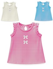 Musculosa beba con moñitos gepetto