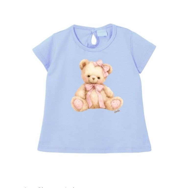 REMERA PARA BEBA CON ESTAMPA OSITO. GEPETTO