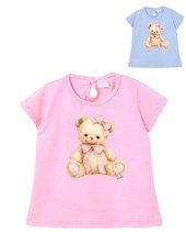 REMERA PARA BEBA CON ESTAMPA OSITO. GEPETTO
