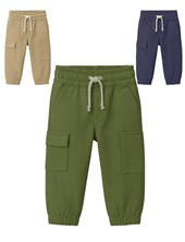 Pantalon jogger bebe varon color cargo gepetto