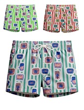 SHORT DE BAÑO PARA BEBE, RAYADO MEDITERRANEO. GEPETTO