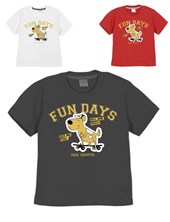 Remera bebe varon con estampa fun days gepetto
