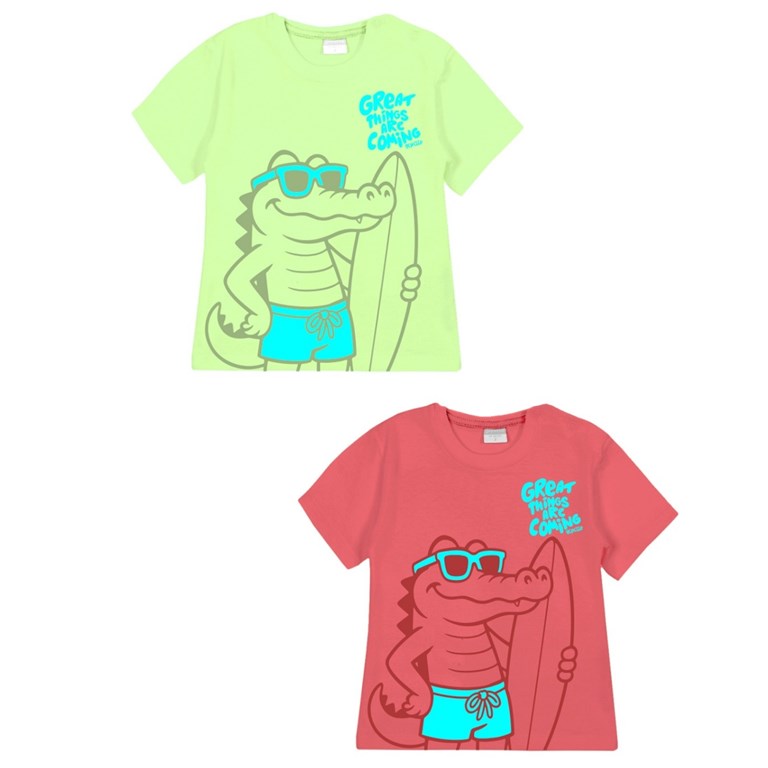 Remera bebe varon con estampa full coco gepetto