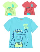 Remera bebe varon con estampa full coco gepetto