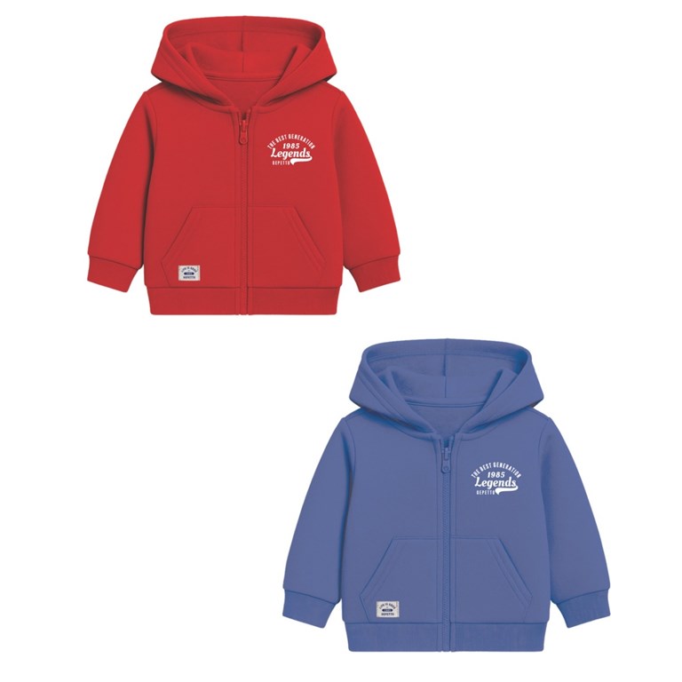 Campera bebe varon rustico con estampa gepetto