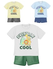 conjunto bebe varon con estampa everyday cool gepetto
