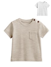 Remera de bebe varon flame con bolsillos lisa.Gepetto