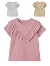 Remera junior nena flamé c/ volado. gepetto