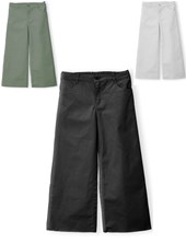 PANTALON PARA NENA WIDE LEG COLOR. GEPETTO