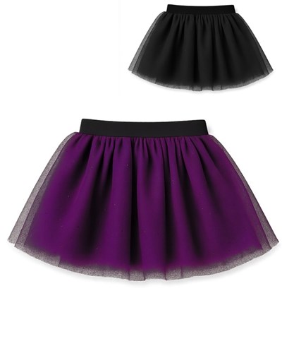 Pollera tul de nena con elastico en la cintura.Gepetto