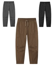Pantalón junior varón jogger color c/tablas gepetto
