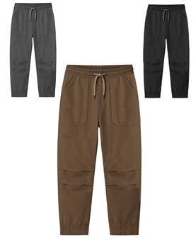 Pantalón junior varón jogger color c/tablas gepetto