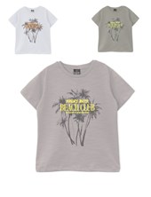 Remera junior varón flamé oversize c/estampa 'beach club'. gepetto