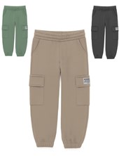 Jogger junior varón rústico cargo 'baggy' c/etiqueta bordada. gepetto