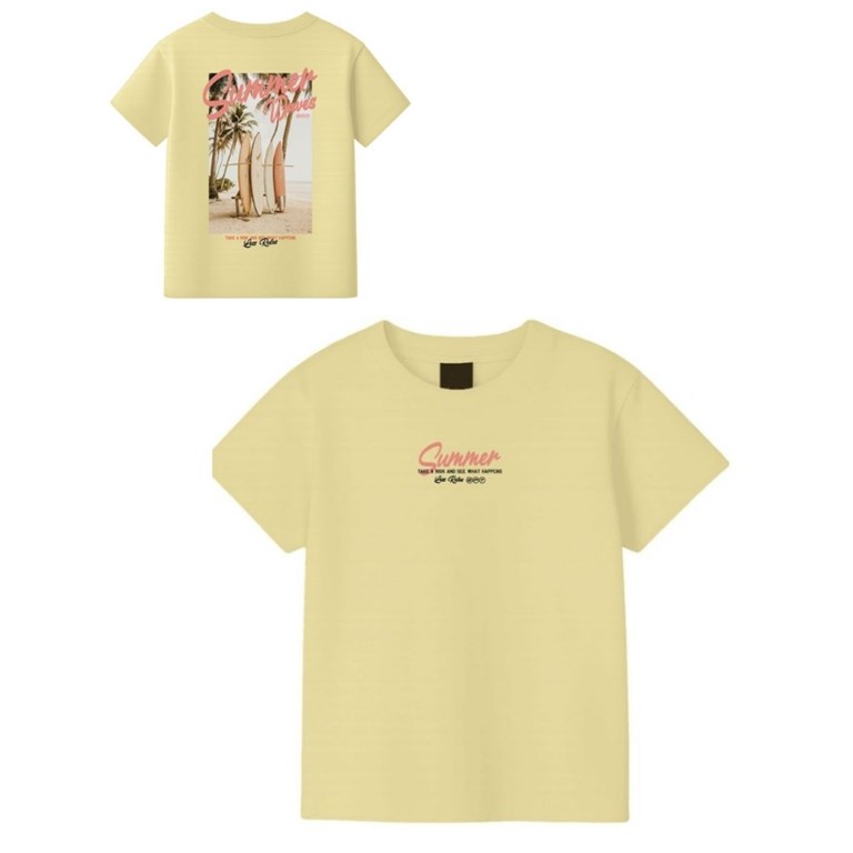 REMERA MANGA CORTA PARA NENE CON ESTAMPA SURF. GEPETTO