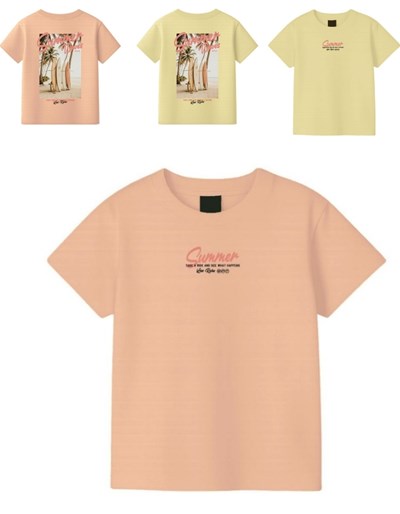 REMERA MANGA CORTA PARA NENE CON ESTAMPA SURF. GEPETTO