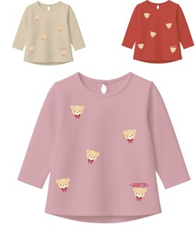 Remera beba nena full ositos.Gepetto