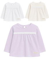 Remera beba nena c/puntillita.Gepetto