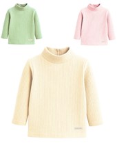 Media polera interlock canalé.Gepetto