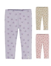 Calza beba nena estampada moños.Gepetto