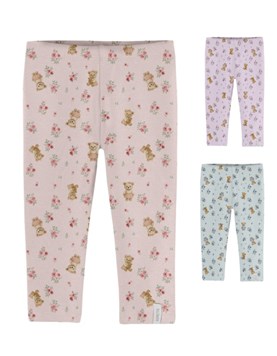 Calza beba nena estampada ositas.Gepetto