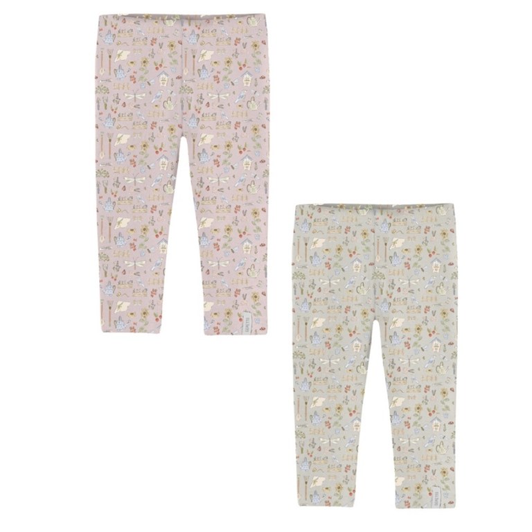 Leggin beba nena térmico estampado jardincito.Gepetto