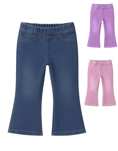 Calza Leggin beba nena semi oxford simil jean.Gepetto