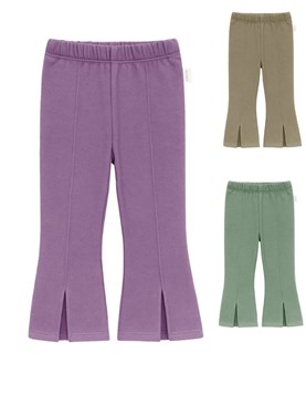 Calza beba nena frisa con lycra con recorte y tajitos.Gepetto