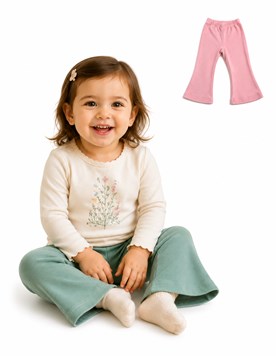 PANTALON BEBE SEMI OXFORD DE PANA 'RAYUELA'. GEPETTO