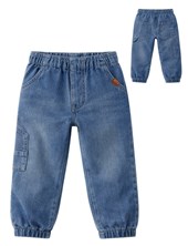 Jean bebe varon recto básico cintura c/elastico carpintero.Gepetto